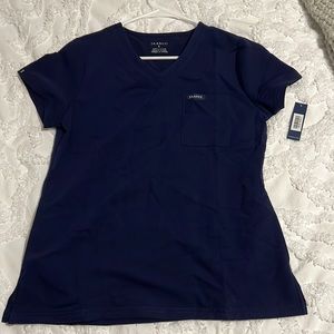 Jaanuu navy scrub top